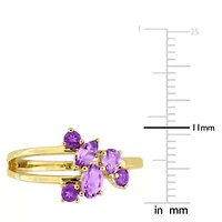 Multi-Shaped Cluster Split-Shank Ring