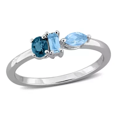 Multi-Shaped Gemstone Ring