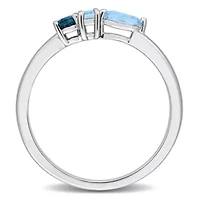 Multi-Shaped Gemstone Ring