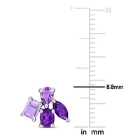 Multi-Shape Floral Earrings