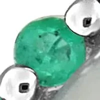 7-7.5 mm Freshwater Cultured Pearl & Gemstone Earrings Sterlling Silver