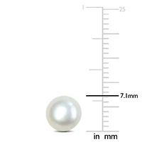 7-7.5mm Freshwater Cultured Pearl Stud Earrings