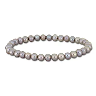 5-5.5 mm Freshwater Cultured Pearl Elastic Bracelet