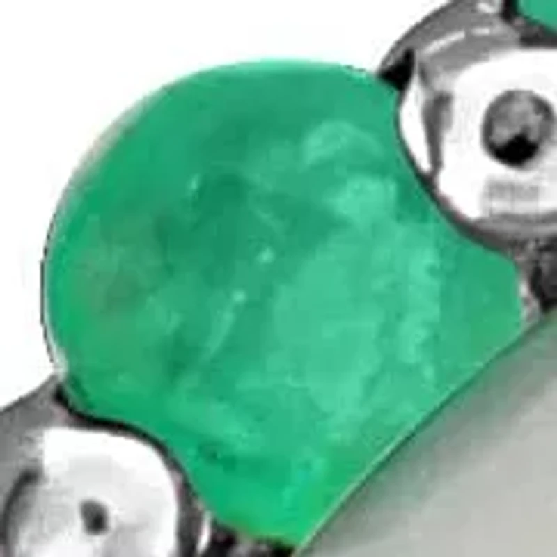 8-8.5 mm Freshwater Cultured Pearl & Gemstone Pendant with Chain Sterling Silver