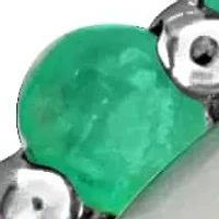 8-8.5 mm Freshwater Cultured Pearl & Gemstone Pendant with Chain Sterling Silver