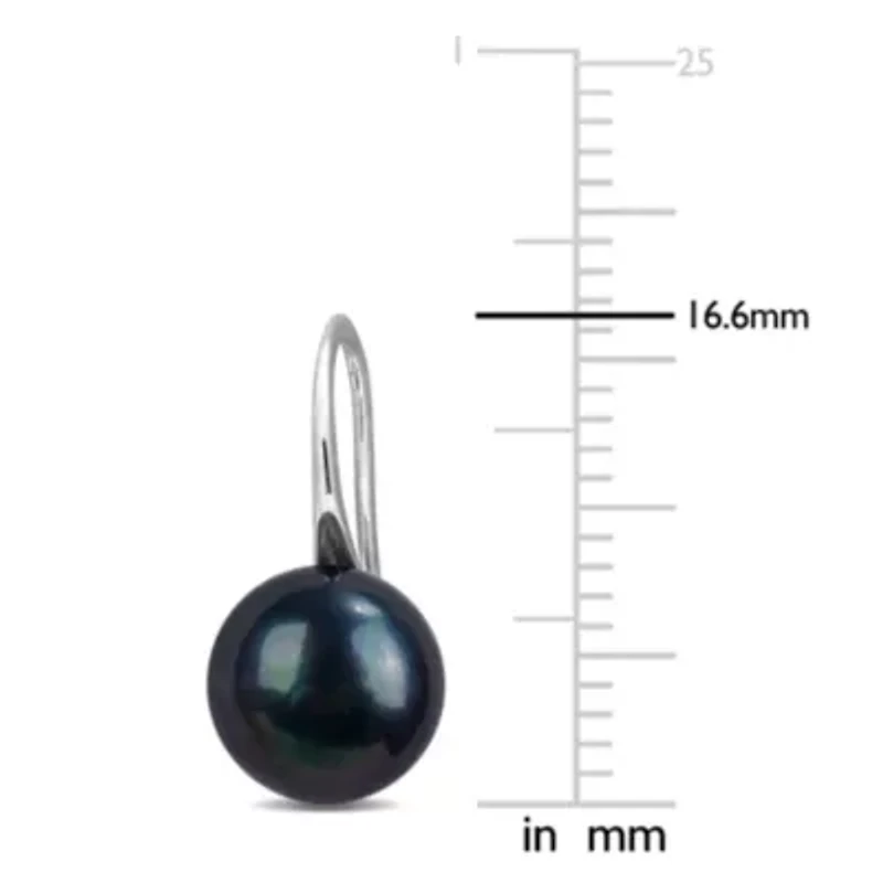 8-9 mm Freshwater Cultured Pearl Drop Earrings