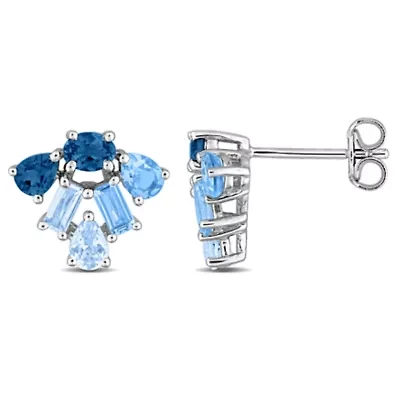 Colorful Gemstone Earrings