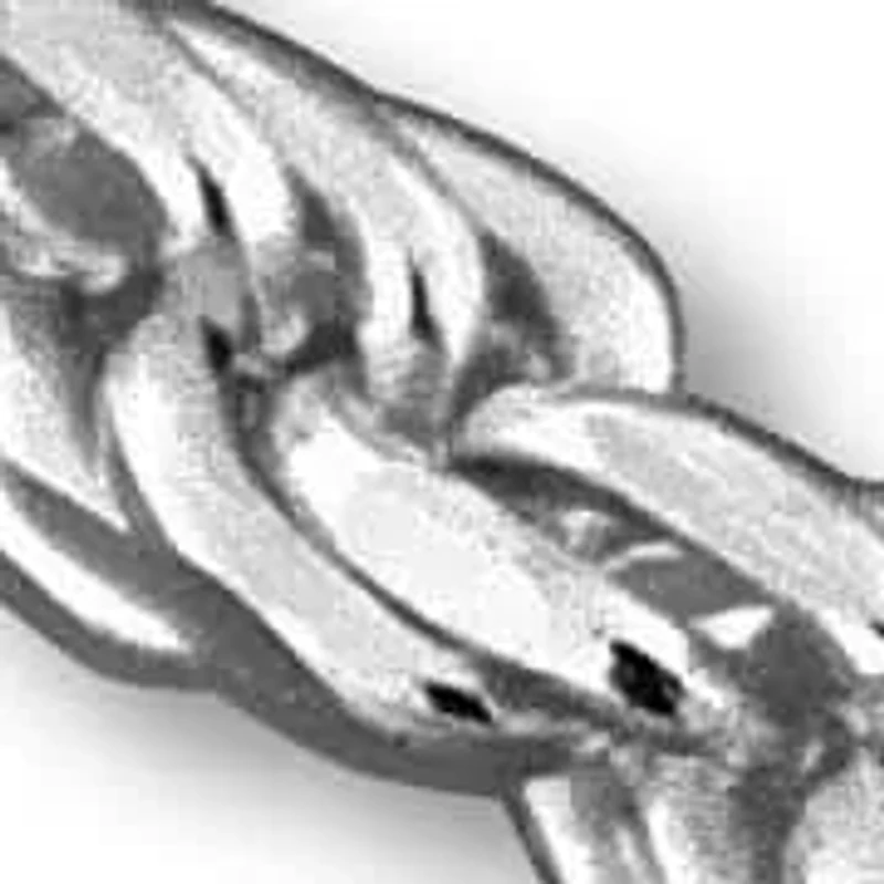 2.4MM Diamond Cut Rope Chain Bracelet Sterling Silver