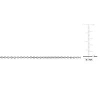 1.38MM Oval Cable Necklace Sterling Silver