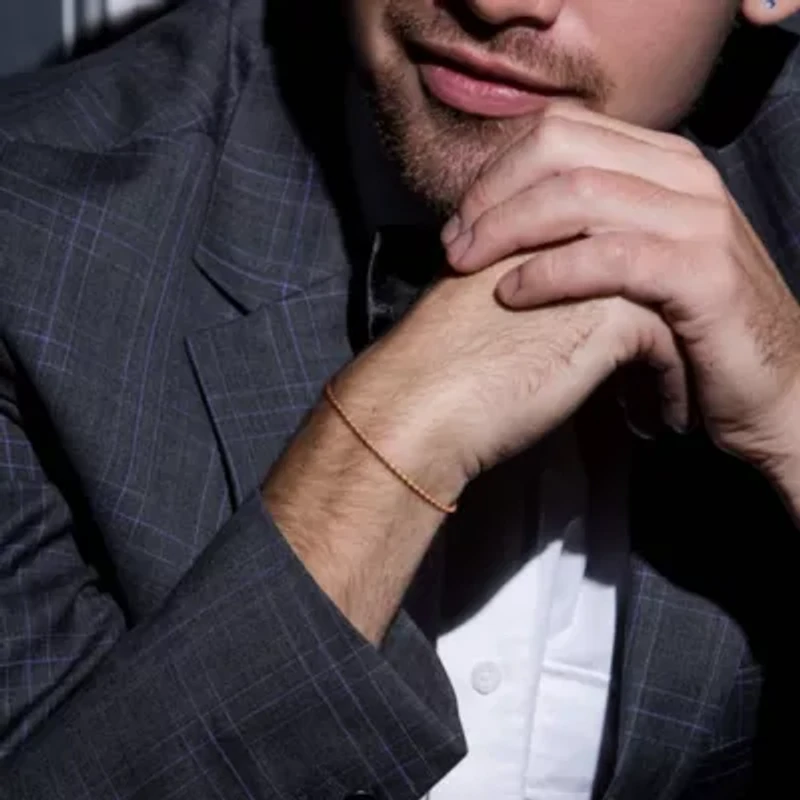 1.9MM Oval Diamond Cut Bracelet