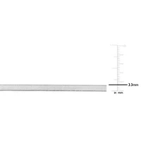 3.3MM Herringbone Necklace Sterling Silver