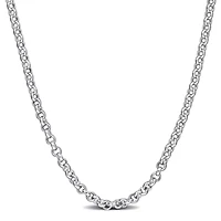 1.6MM Rolo Chain Necklace Sterling Silver
