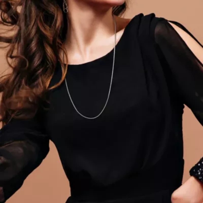 1.6MM Rolo Chain Necklace Sterling Silver