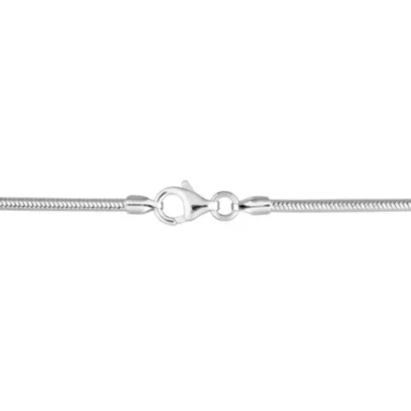 1.9MM Snake Chain Necklace & Bracelet Set Sterling Silver