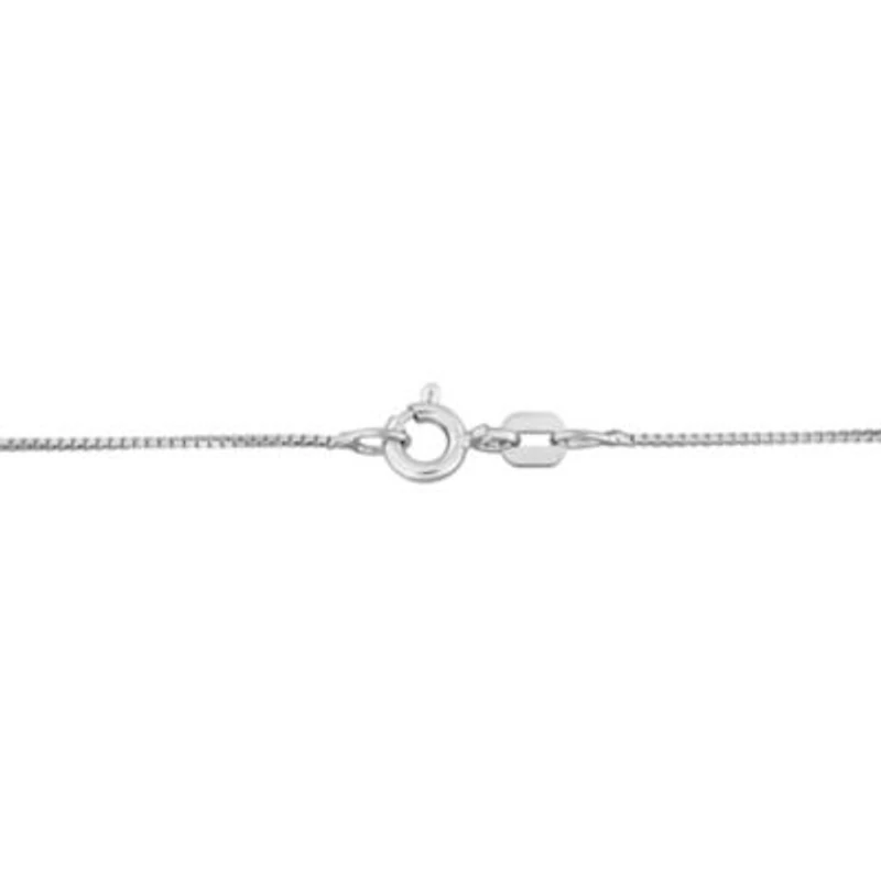 0.65MM Box Link Necklace Sterling Silver