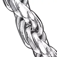 1.7MM Diamond Cut Rope Chain Necklace Sterling Silver