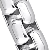 5.2MM Box Link Necklace Sterling Silver