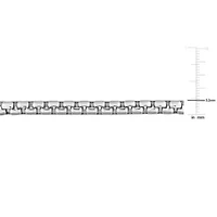 5.2MM Box Link Necklace Sterling Silver