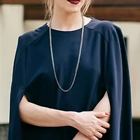 5.2MM Box Link Necklace Sterling Silver