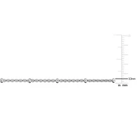 2.1MM Saturno Bead Curb Link Necklace Sterling Silver