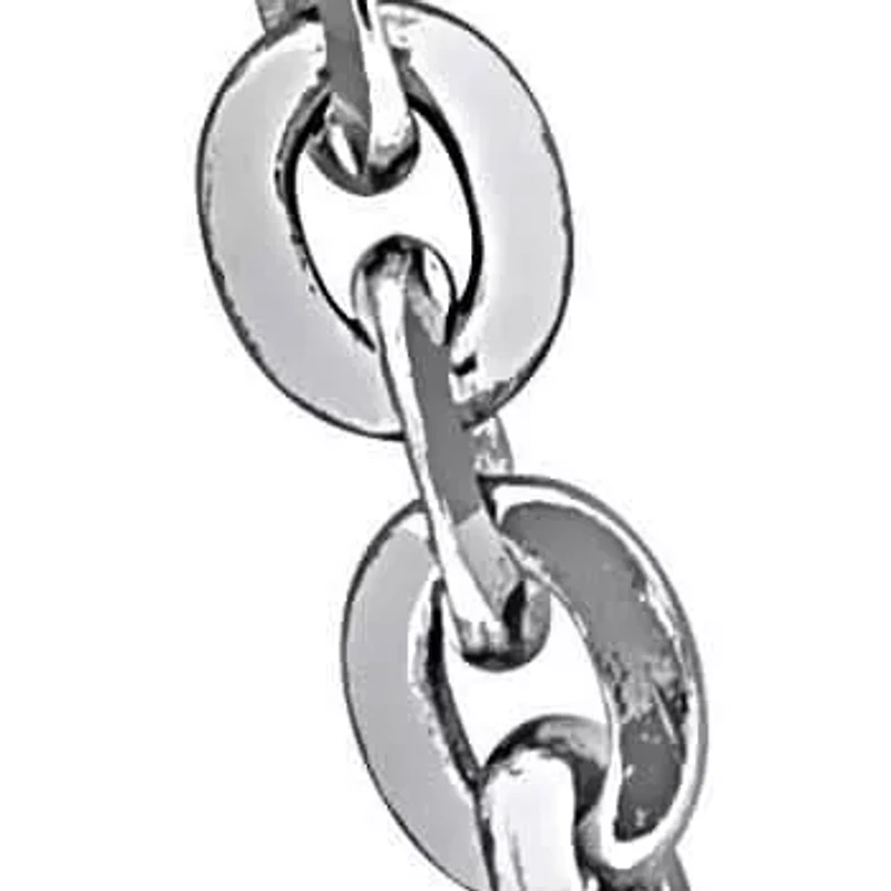 1.2MM Oval Cable Chain Necklace Sterling Silver