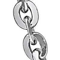 1.2MM Oval Cable Chain Necklace Sterling Silver