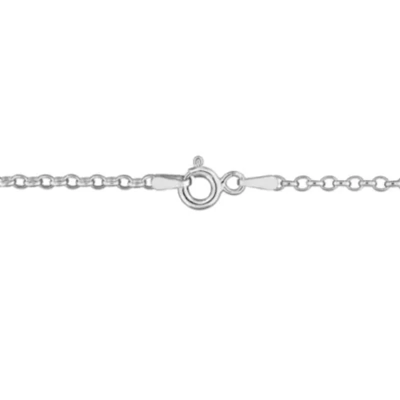 2.1MM Rolo Chain Necklace Sterling Silver