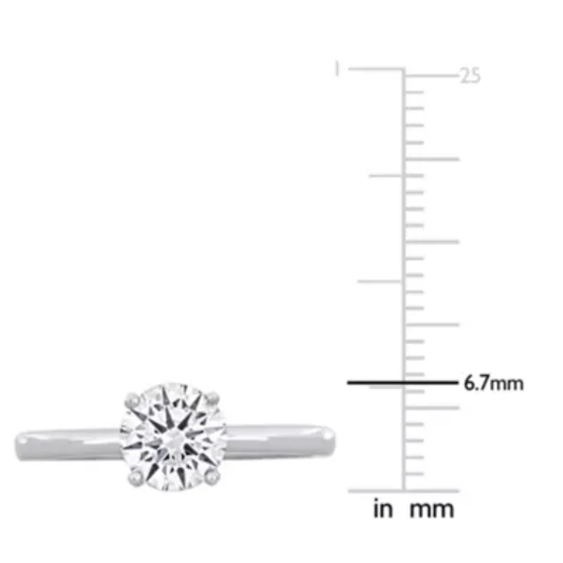 Lab Grown Diamond Solitaire Ring