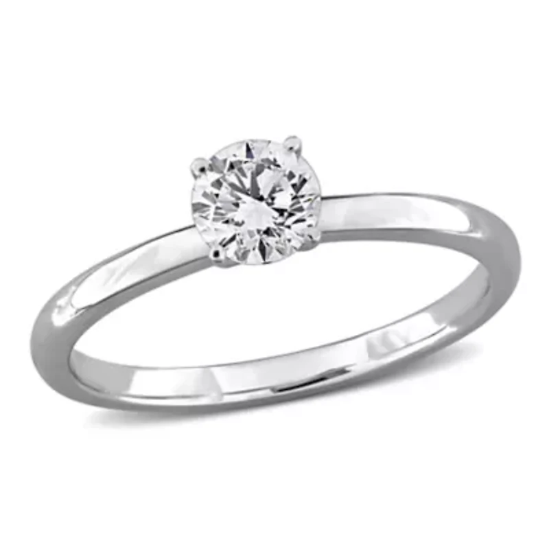 Lab Grown Diamond Solitaire Ring