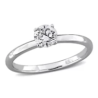 Lab Grown Diamond Solitaire Ring