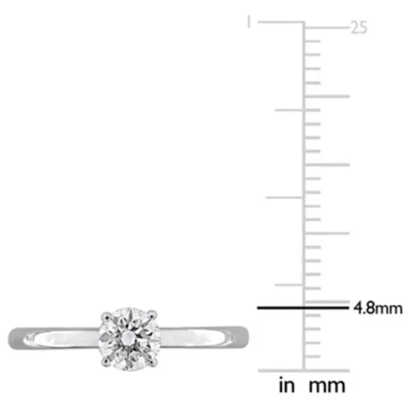 Lab Grown Diamond Solitaire Ring