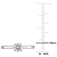 Lab Grown Diamond Solitaire Ring
