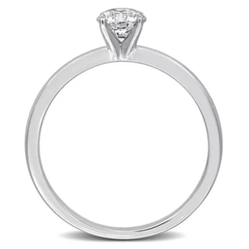 Lab Grown Diamond Solitaire Ring