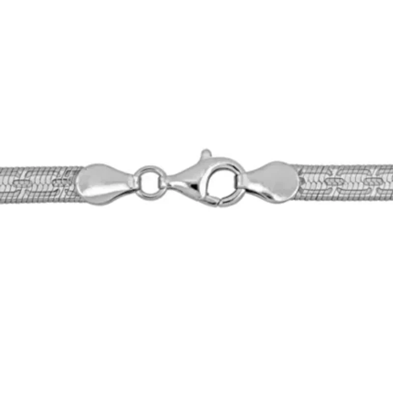 4.5mm Fancy Herringbone Necklace