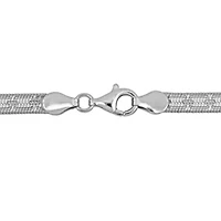 4.5mm Fancy Herringbone Necklace