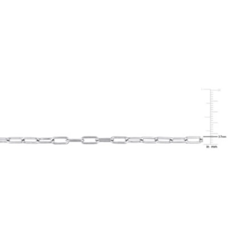 3.5mm Paperclip Chain Necklace & Bracelet Set