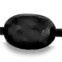 1.8mm Oval Diamond Cut Bracelet Black Rhodium Plated Sterling Silver