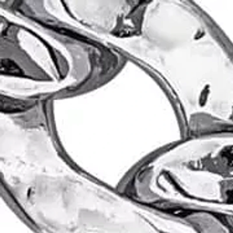 2..5mm & 6.3mm Hammered Curb Link Chain Necklace Bracelet