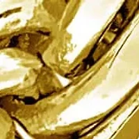 3.3mm Diamond Cut Rope Chain Necklace Yellow Plated Sterling Silver