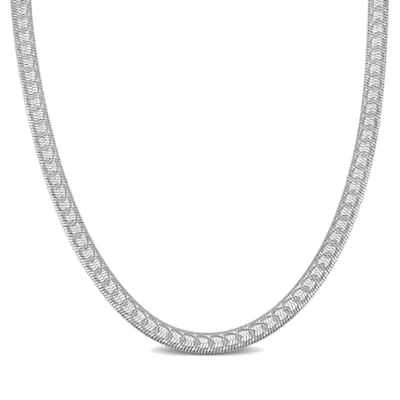 4.5mm Herringbone Necklace