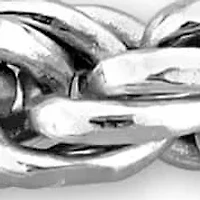 3.3mm Diamond Cut Rope Chain Bracelet Sterling Silver