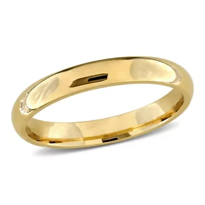 Ladies 3mm Wedding Band 14K Yellow Gold