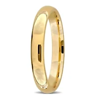 Ladies 3mm Wedding Band 14K Yellow Gold
