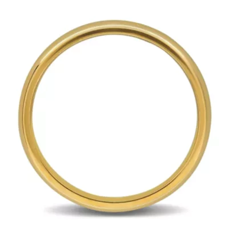 Ladies 3mm Wedding Band 14K Yellow Gold