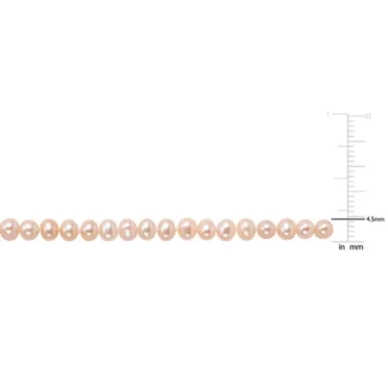 Kid's Freshwater Cultured Pearl Bracelet 14K Yellow Gold