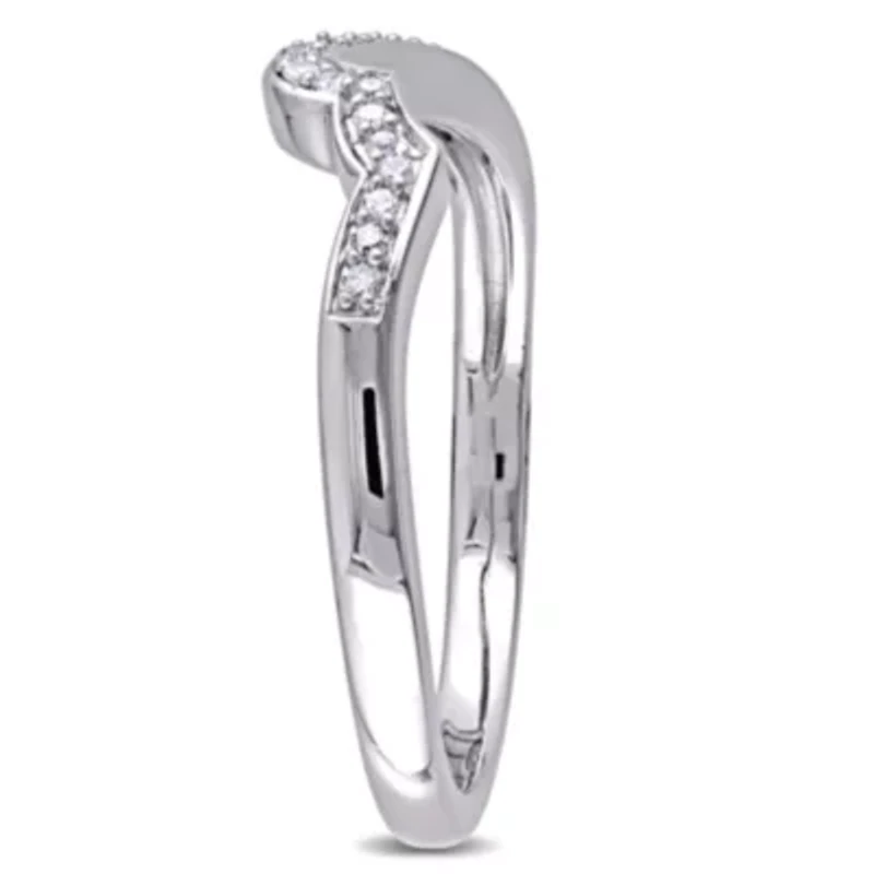 Diamond Ring Sterling Silver