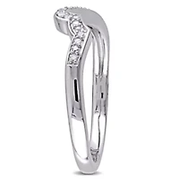 Diamond Ring Sterling Silver