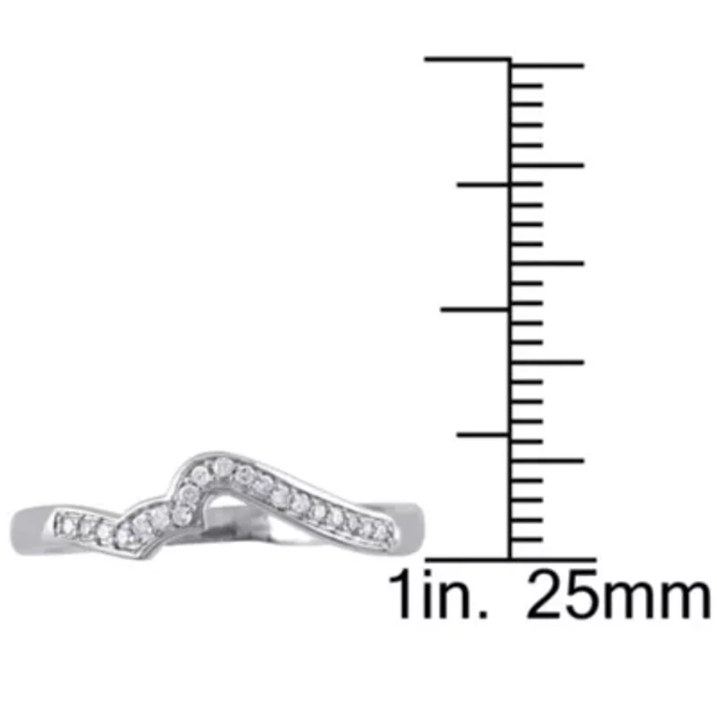 Diamond Ring Sterling Silver