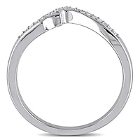 Diamond Ring Sterling Silver