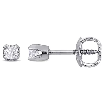 Children's Diamond Stud 14K Gold
